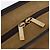 Borsa a mano LOEWE Amazona 32 in camoscio beige tono oro Auth ka6134 - vista 20