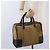 Borsa a mano LOEWE Amazona 32 in camoscio beige tono oro Auth ka6134 - vista 26