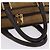 Borsa a mano LOEWE Amazona 32 in camoscio beige tono oro Auth ka6134 - vista 8
