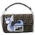 FENDI x FRGMT x POKEMON Mamma Baguette Dratini Zucca Brown 8BS017 Auth 167553SM Marrone Argento - vista 13