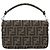 FENDI x FRGMT x POKEMON Mamma Baguette Dratini Zucca Brown 8BS017 Auth 167553SM Marrone Argento - vista 2