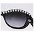 Occhiali da sole CHANEL Plastica Nero Bianco CC Auth 203372 - vista 10