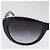 Occhiali da sole CHANEL Plastica Nero Bianco CC Auth 203372 - vista 4