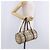 Borsa a mano BURBERRY Nova Check PVC Leather Beige Silver Auth 201315V Argento - vista 26