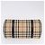 Borsa a mano BURBERRY Nova Check PVC Leather Beige Silver Auth 201315V Argento - vista 7