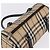 Borsa a mano BURBERRY Nova Check PVC Leather Beige Silver Auth 201315V Argento - vista 8