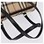 Borsa a mano BURBERRY Nova Check PVC Leather Beige Silver Auth 201315V Argento - vista 9