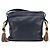 Borsa a tracolla LOEWE Flamenco in pelle nera autentica 202986A Nero - vista 2