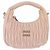 Borsa Miu Miu Matelassé Wonder Satin 2way Pink Gold Auth 197282V Rosa D'oro - vista 13