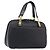 Borsa a mano BALLY in pelle nera e oro autentica BA15655A Nero D'oro