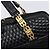 Borsa a mano BALLY in pelle nera e oro autentica BA15655A Nero D'oro - vista 17
