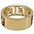 FENDI Forever Ring Metall S Gold Tone #10(JP Size) Auth SW2839M - Ansicht 3