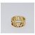 FENDI Forever Ring Metall S Gold Tone #10(JP Size) Auth SW2839M - Ansicht 4