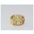 FENDI Forever Ring Metall S Gold Tone #10(JP Size) Auth SW2839M - Ansicht 5