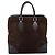 Borsa a mano LOUIS VUITTON Kabainsbruck Suede Brown Silver M95245 LV Auth 202462A Marrone Argento - vista 2