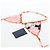 LOUIS VUITTON Badeanzug Bikini Polyester Orange White LV Auth 202126M Weiß - Ansicht 14