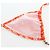 LOUIS VUITTON Badeanzug Bikini Polyester Orange White LV Auth 202126M Weiß - Ansicht 15