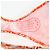 LOUIS VUITTON Badeanzug Bikini Polyester Orange White LV Auth 202126M Weiß - Ansicht 30