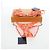 LOUIS VUITTON Badeanzug Bikini Polyester Orange White LV Auth 202126M Weiß - Ansicht 39