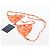 LOUIS VUITTON Badeanzug Bikini Polyester Orange White LV Auth 202126M Weiß - Ansicht 5