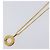 16 Céline Collar CELINE metal Gold Tone Auth SW2829V - vista 10