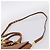 Borsa a mano Miu Miu in pelle 2way marrone oro autentica 202932V D'oro - vista 14