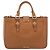Borsa a mano Miu Miu in pelle 2way marrone oro autentica 202932V D'oro - vista 2