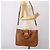 Borsa a mano Miu Miu in pelle 2way marrone oro autentica 202932V D'oro - vista 28