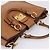 Borsa a mano Miu Miu in pelle 2way marrone oro autentica 202932V D'oro - vista 6