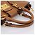 Borsa a mano Miu Miu in pelle 2way marrone oro autentica 202932V D'oro - vista 7