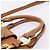 Borsa a mano Miu Miu in pelle 2way marrone oro autentica 202932V D'oro - vista 8
