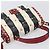 Borsa VALENTINO Rock Studs in pelle 2way Rossa Oro Auth 200731V Rosso D'oro - vista 6