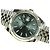 ROLEX Datejust 41 verde menta Bracciale Jubilee Rif.126334 Uomo Argento