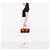 Borsa a tracolla Louis Vuitton Monogram Vernis Rosewood Avenue rossa Rosso - vista 5