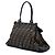 Borsa Fendi Medium Zucca Canvas Magic Marrone - vista 2