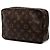 Pouch Louis Vuitton Monogram Trousse Toilette 23 Marrone - vista 2