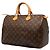 Borsa Boston Louis Vuitton Monogram Speedy 35 Marrone - vista 2
