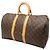 Borsa da viaggio Louis Vuitton Monogram Keepall 45 Marrone - vista 2