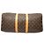 Borsa da viaggio Louis Vuitton Monogram Keepall 45 Marrone - vista 3