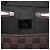 Mini borsa vanity Gucci in tela GG marrone - vista 5