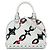 Borsa Satchel Louis Vuitton Epi Chain Flower Alma BB Bianca Bianco