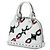 Borsa Satchel Louis Vuitton Epi Chain Flower Alma BB Bianca Bianco - vista 2