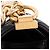 CHANEL - Borsa a tracolla Boy Chanel in tela chevron beige e nera Nero - vista 6