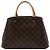 Louis Vuitton Monogram Montaigne MM Satchel Braun