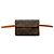 Borsa cintura Louis Vuitton Monogram Pochette Florentine Marrone