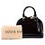 Borsa Satchel Louis Vuitton Monogram Vernis Alma BB Viola Porpora - vista 6