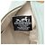 Borsa vanity Hermès Small Toile Bride A Brac blu - vista 5