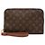 Borsa a pochette Louis Vuitton Monogram Orsay Marrone