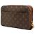 Borsa a pochette Louis Vuitton Monogram Orsay Marrone - vista 2
