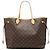 Borsa Tote Louis Vuitton Monogram Neverfull GM Marrone